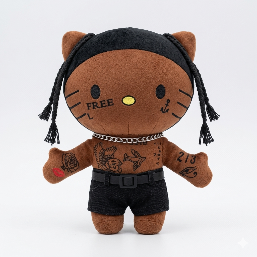 Travis Scott Kitty Plush