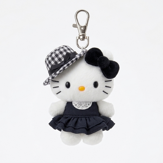 Night Out Kitty Keychain
