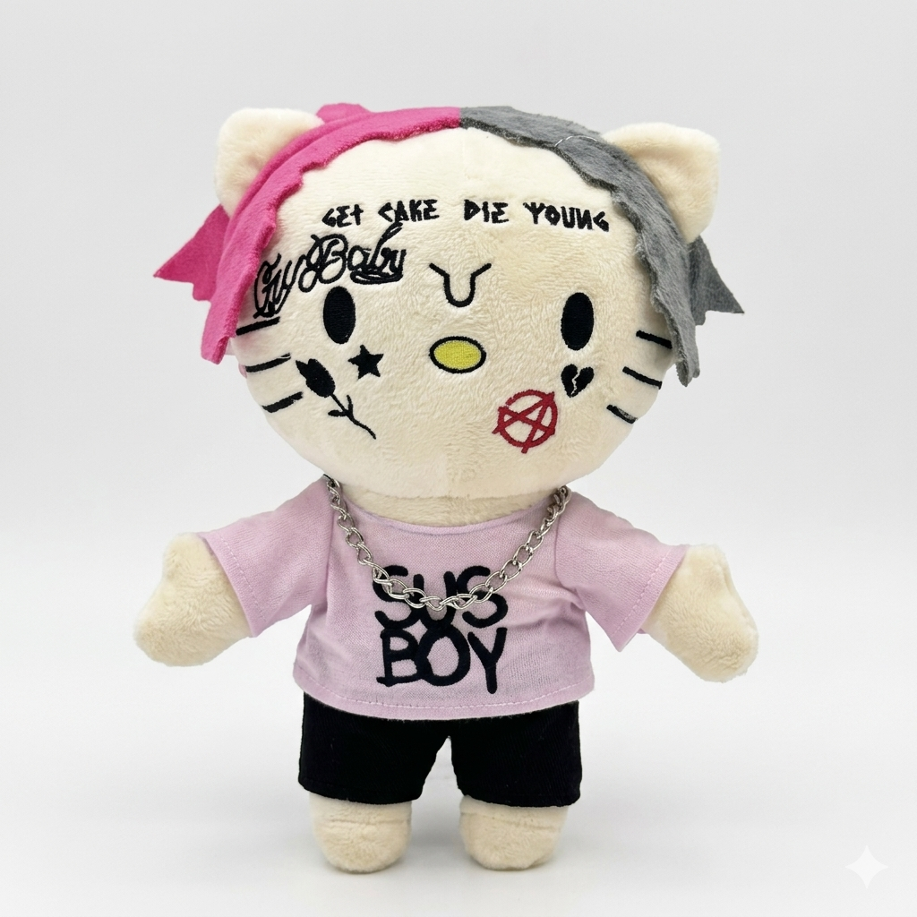 Lil Peep Kitty Plush