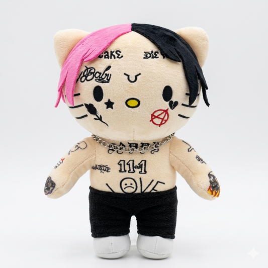 Lil Peep Kitty Plush