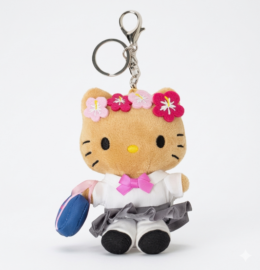 School Kitty Keychain