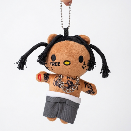 Travis Kitty Keychain